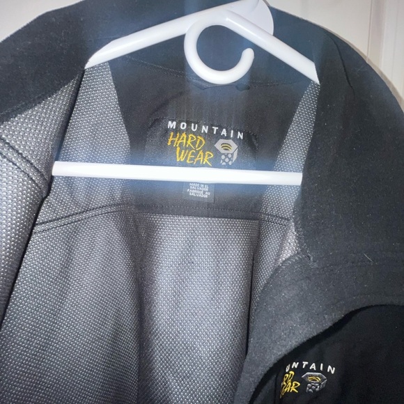 Mountain Hard Wear Jacket XL Black Men's Gore Wind Stopper Zip Up fleece - Picture 4 of 5